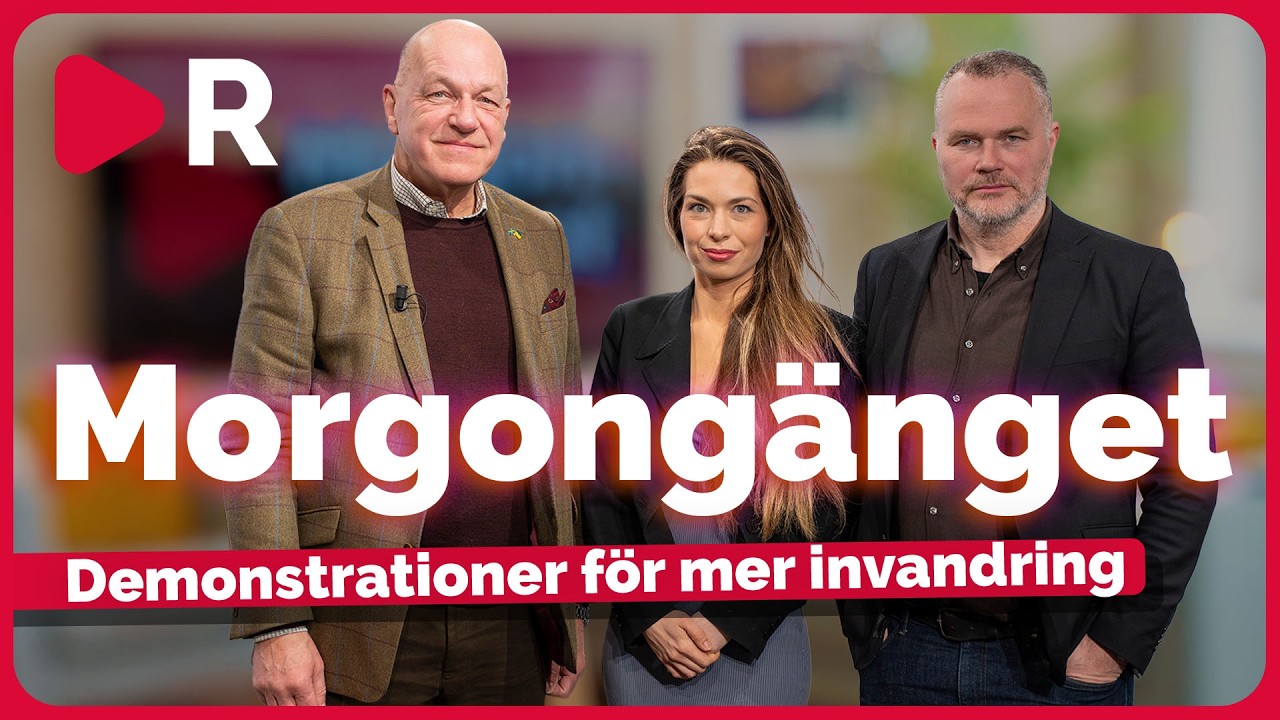 Morgongänget: Demonstrationer för mer invandring