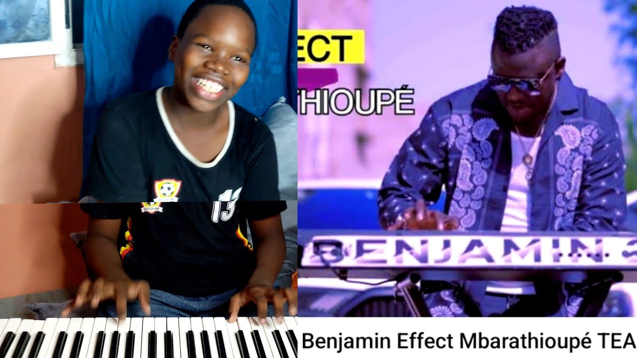 Malal Sarr dit Benjamin junior un claviste de 13 ans en Mauritanie c'est juste incroyable😱