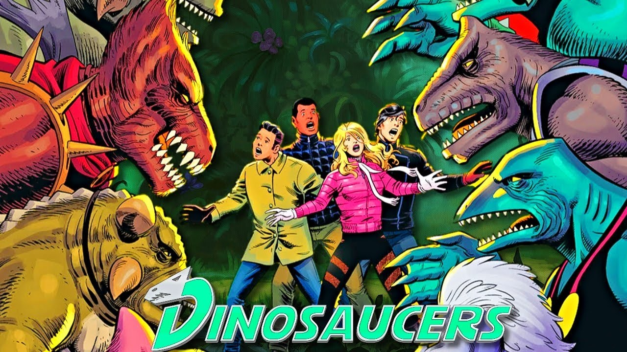 Dinosaucers Explored - Genius 80's Cartoon Brought 2 Sentient Space Dinosaur Groups Crash On Earth