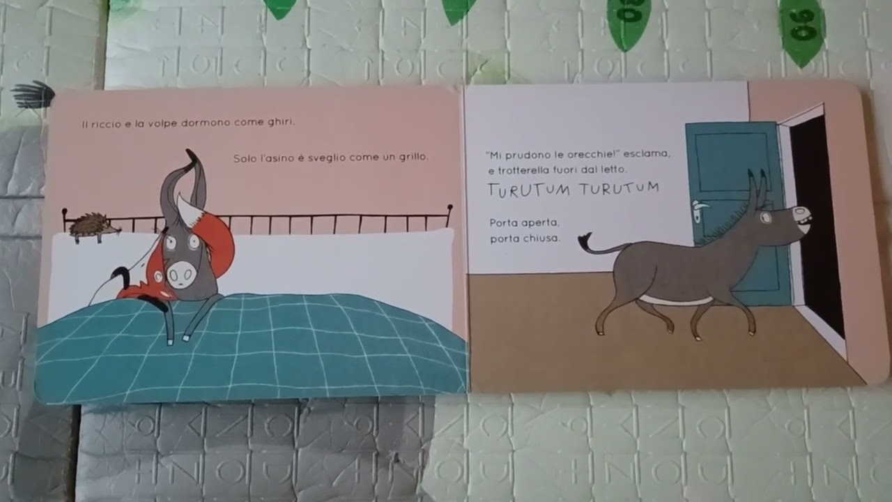 Chi dorme nel lettone?🦊🫏🦔      S. Strasser      AUDIOLIBRO          Storie per bambini