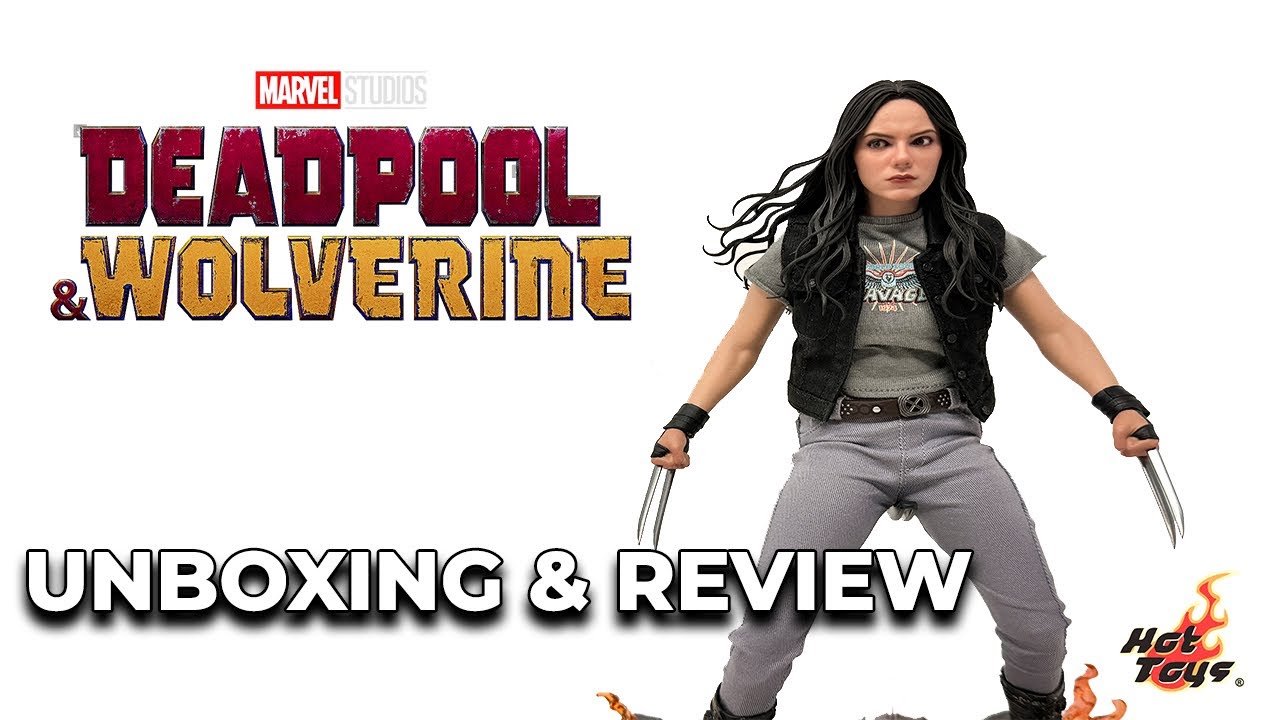 Hot Toys X-23 from Deadpool and Wolverine ￼unboxing review ￼