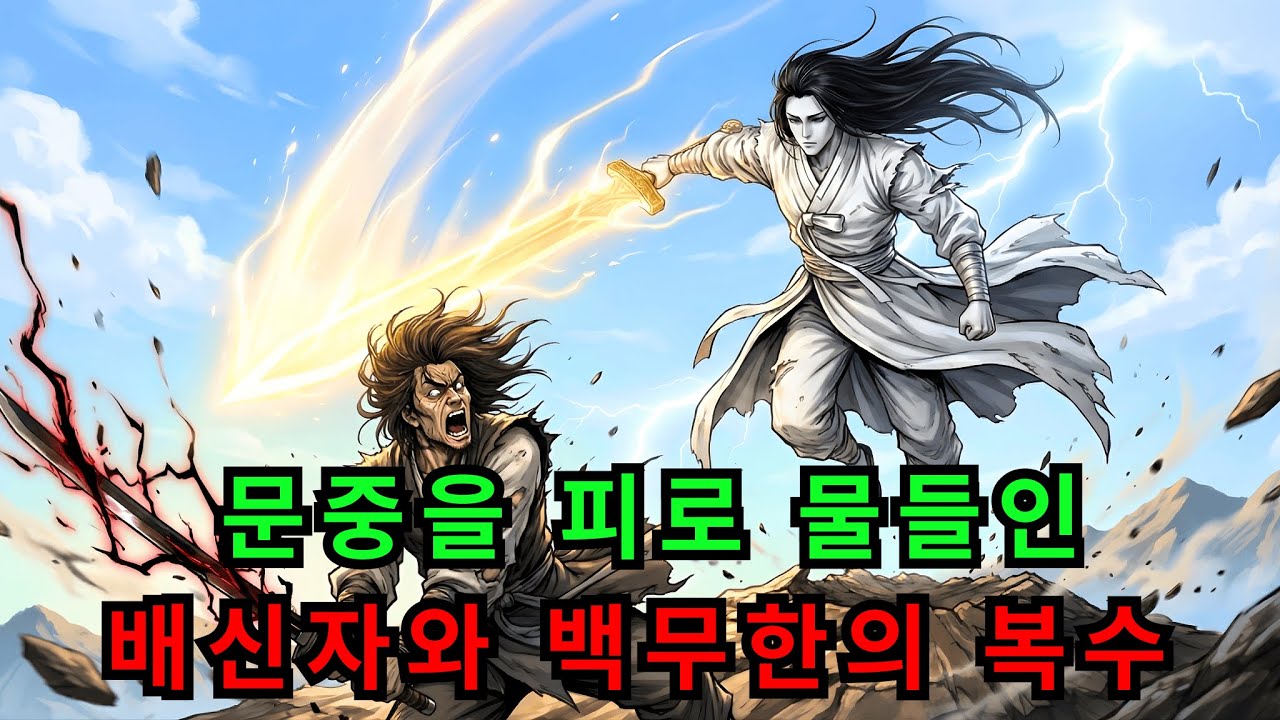 [충격야사] 스승의 심장을 찌른 배신자... 외팔 검객 백무한의 핏빛 복수와 무극천식의 비밀
