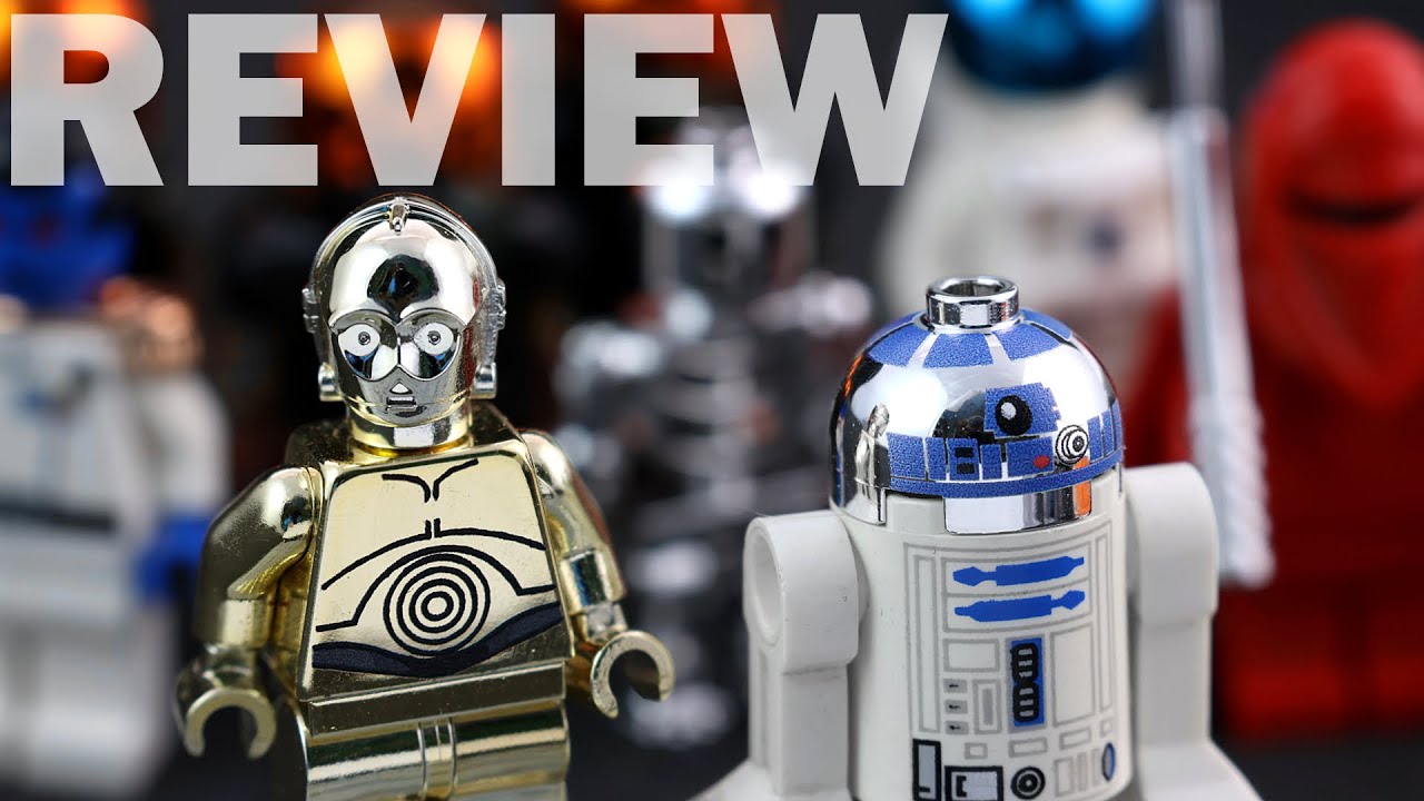 $30 CHROME GOLD C-3PO !? | Custom LEGO Chrome Parts by Chrome Block City! (UPGRADING Minifigures!)