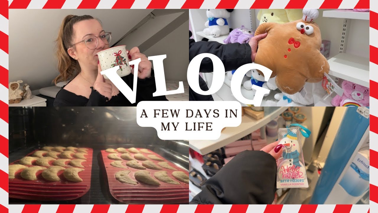 VLOGMAS 2 🎄 | Letzte Besorgungen | Vanille Kipferl backen | DM Haul ☃️🎁