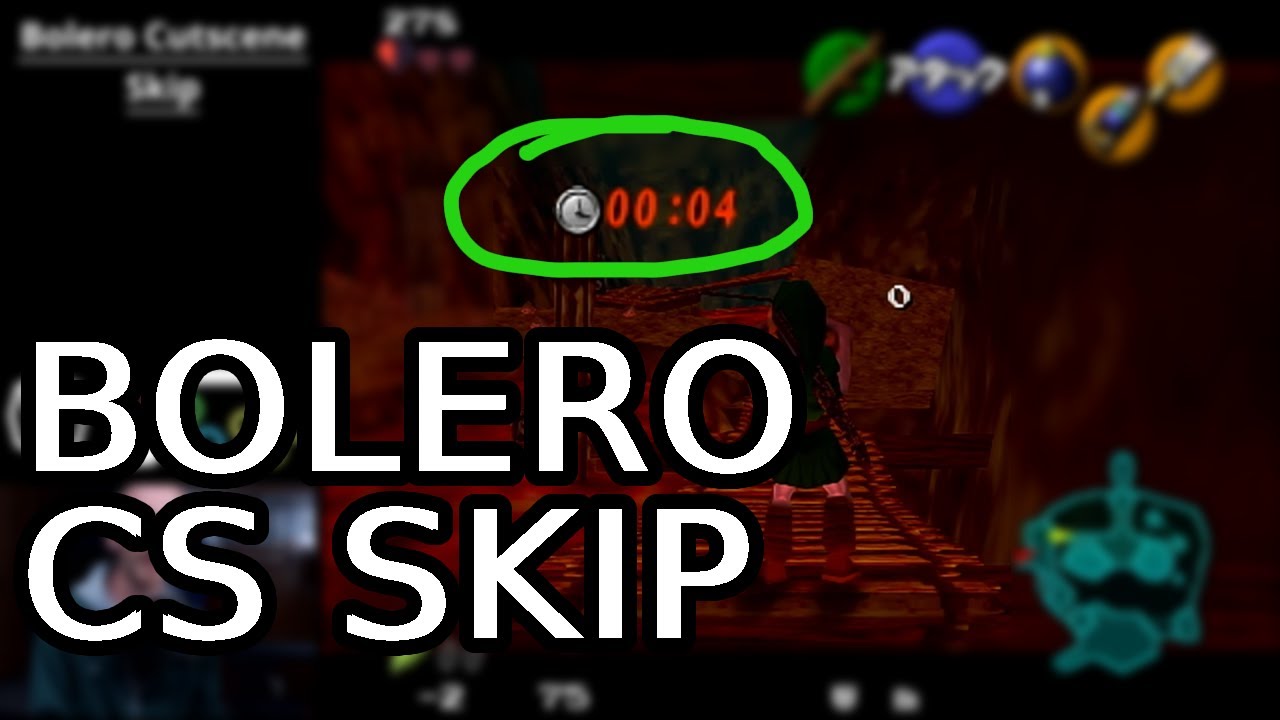 Bolero Skip with Heat Timer : 4s with Half a Heart
