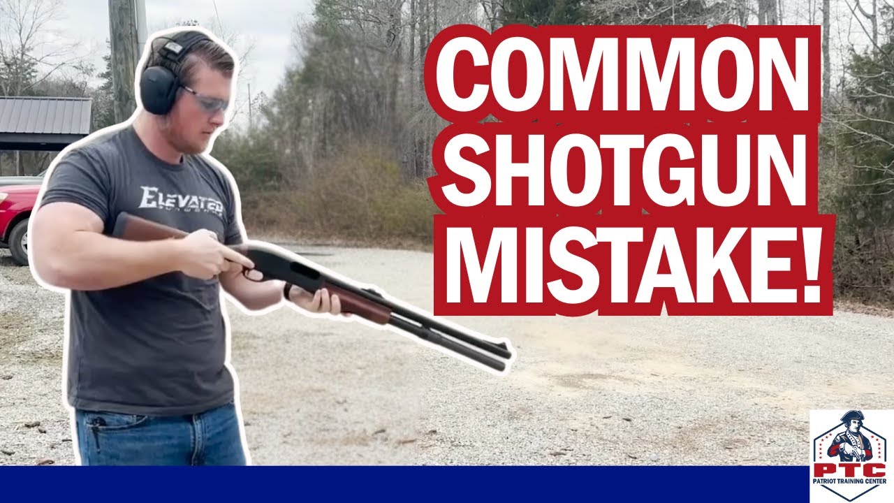 #1 Pump Shotgun Mistake - BOOM CHUNK CHUNK!