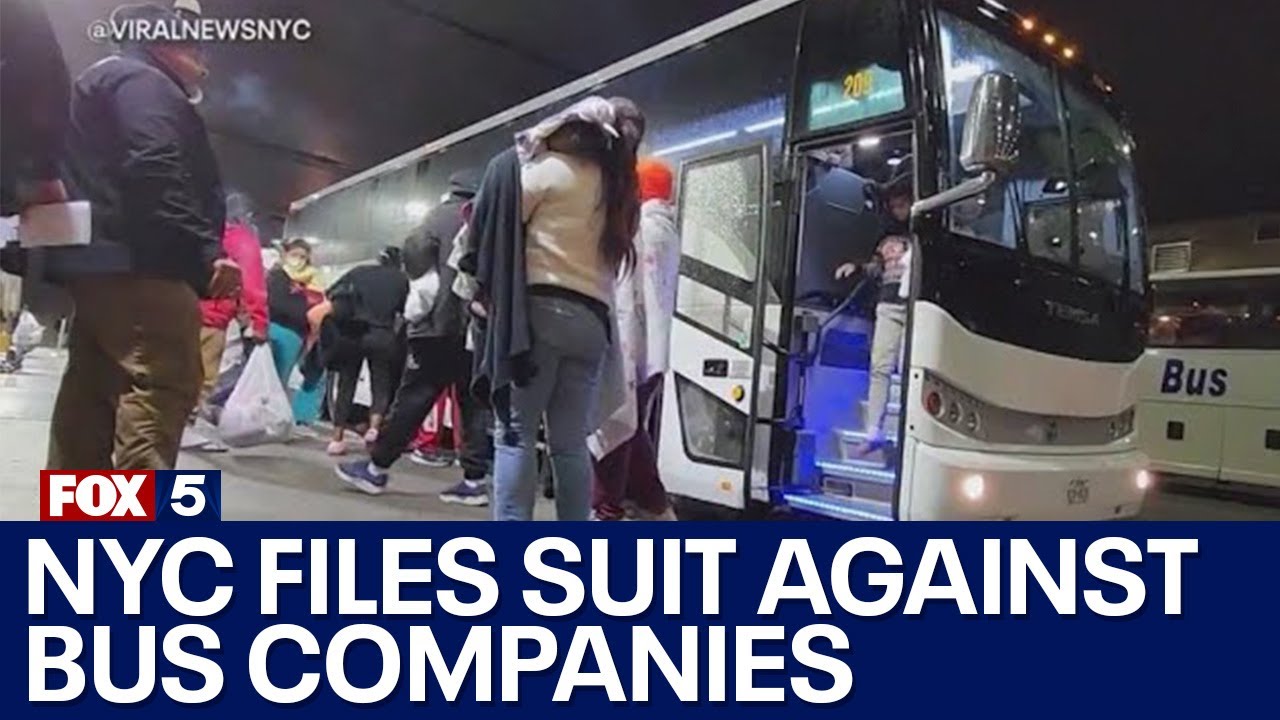 NYC files suit against bus companies transporting migrants