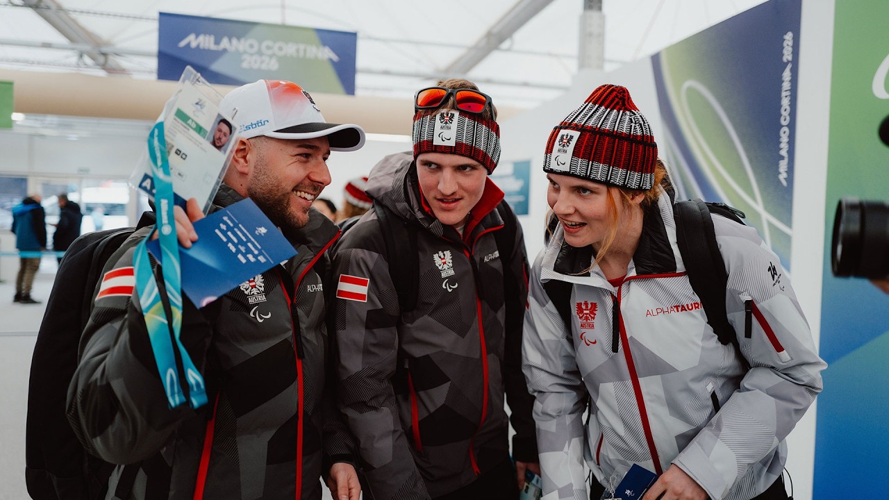Ciao, Cortina! Ankunft im Dorf mit guter Stimmung
