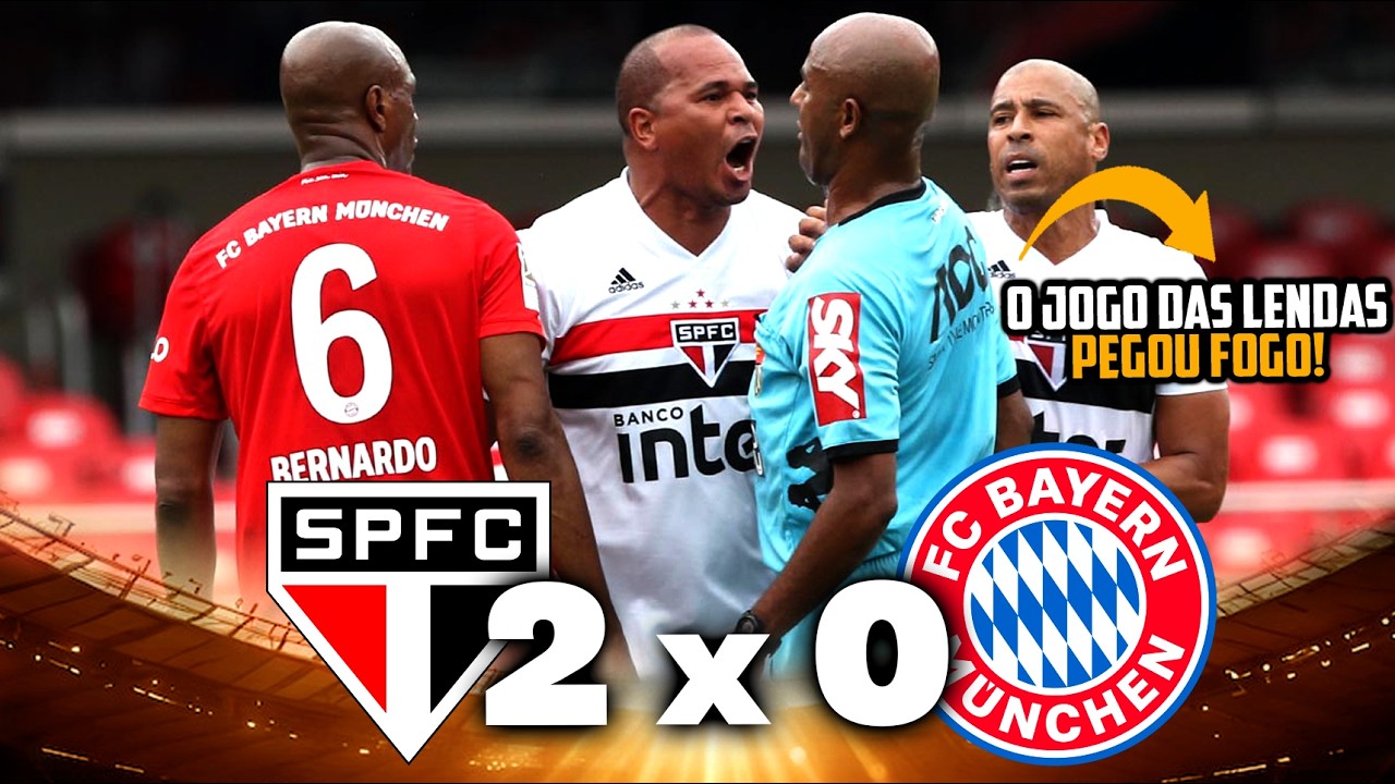 CONFUSÃO, TRETA E ÍDOLOS EM CAMPO: O HISTÓRICO CONFRONTO ENTRE AS LENDAS DE SÃO PAULO E BAYERN