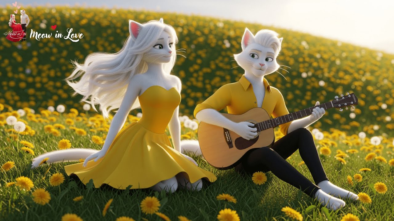 💖Meow in Love &ndash; Part 4 | Romantic Music with Adorable Cats🐾