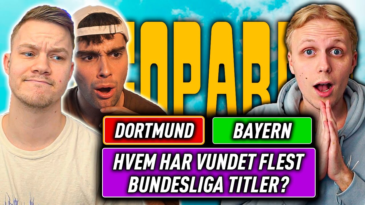 Hvem ved MEST om FODBOLD med JK og MAT!