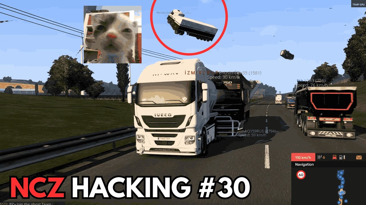 NCZ HACK TROLL | Euro Truck Simulator 2 Multiplayer NCZ #30