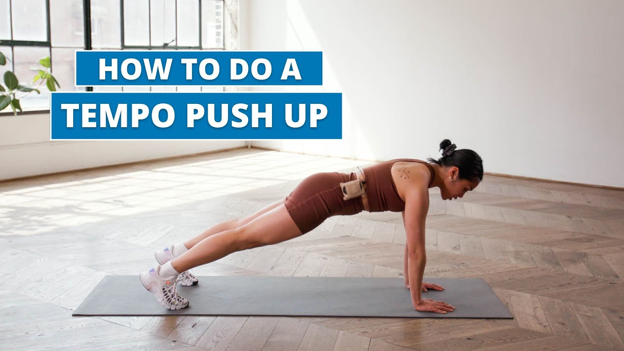 How to do a Tempo Push Up | The Right Way | Well+Good