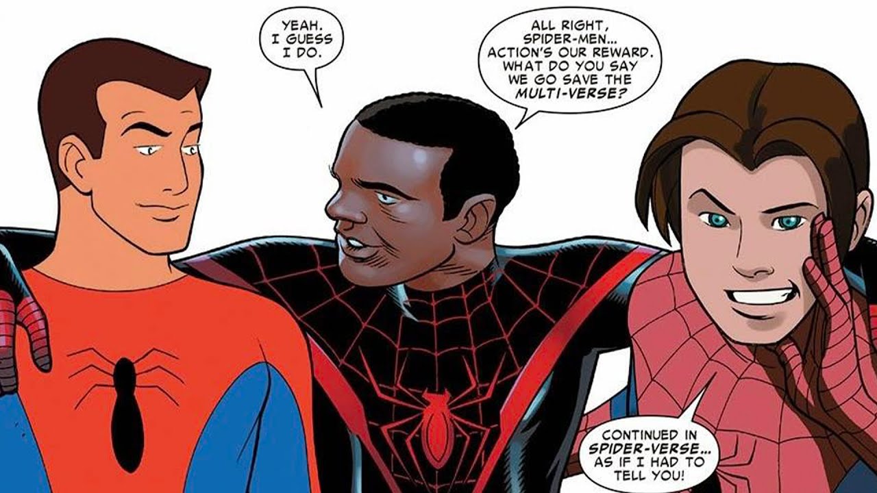 Spider-Verse: Майлз Моралес встречает Человека-паука из 60-х
