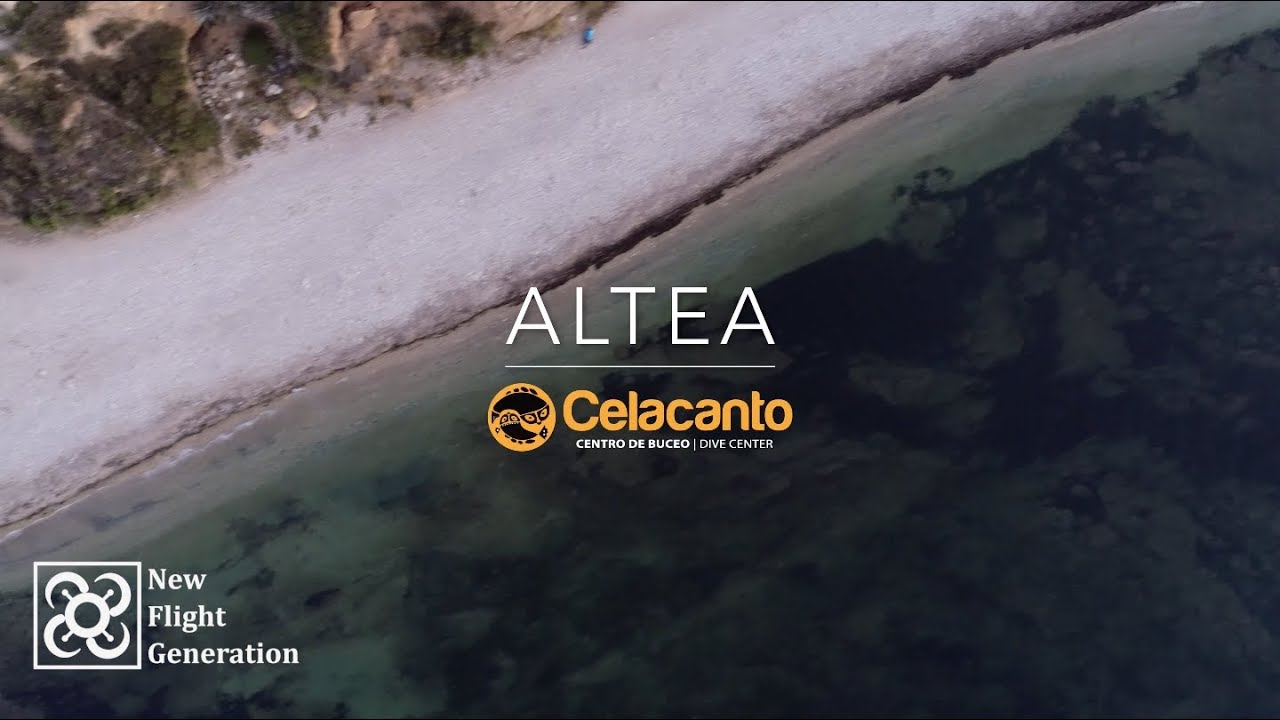 Altea Buceo Celacanto Dron 4k - New Flight Generation