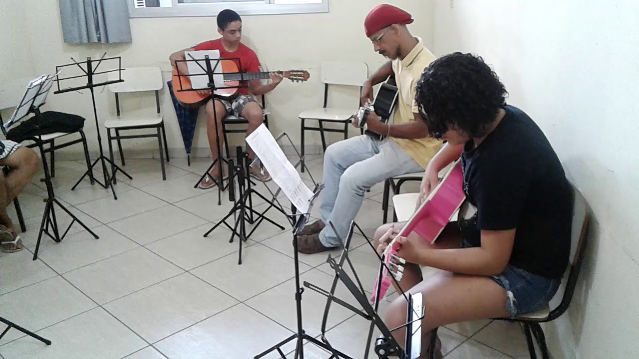 Aula com professor Ailton