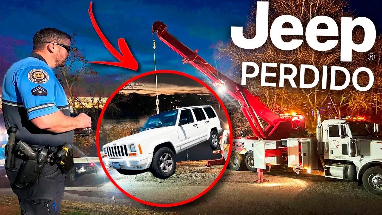 Jeep Grand Cherokee dos anos 90 é encontrado anos depois no fundo de um lago!