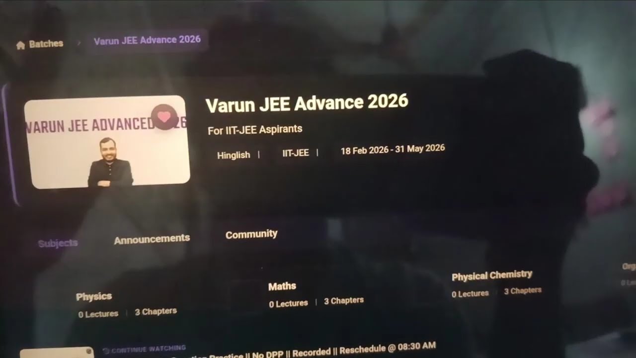 Jee advanced preparation plan by dropper student FREE Physics Wallah Batches😱My Secret Advanced Plan