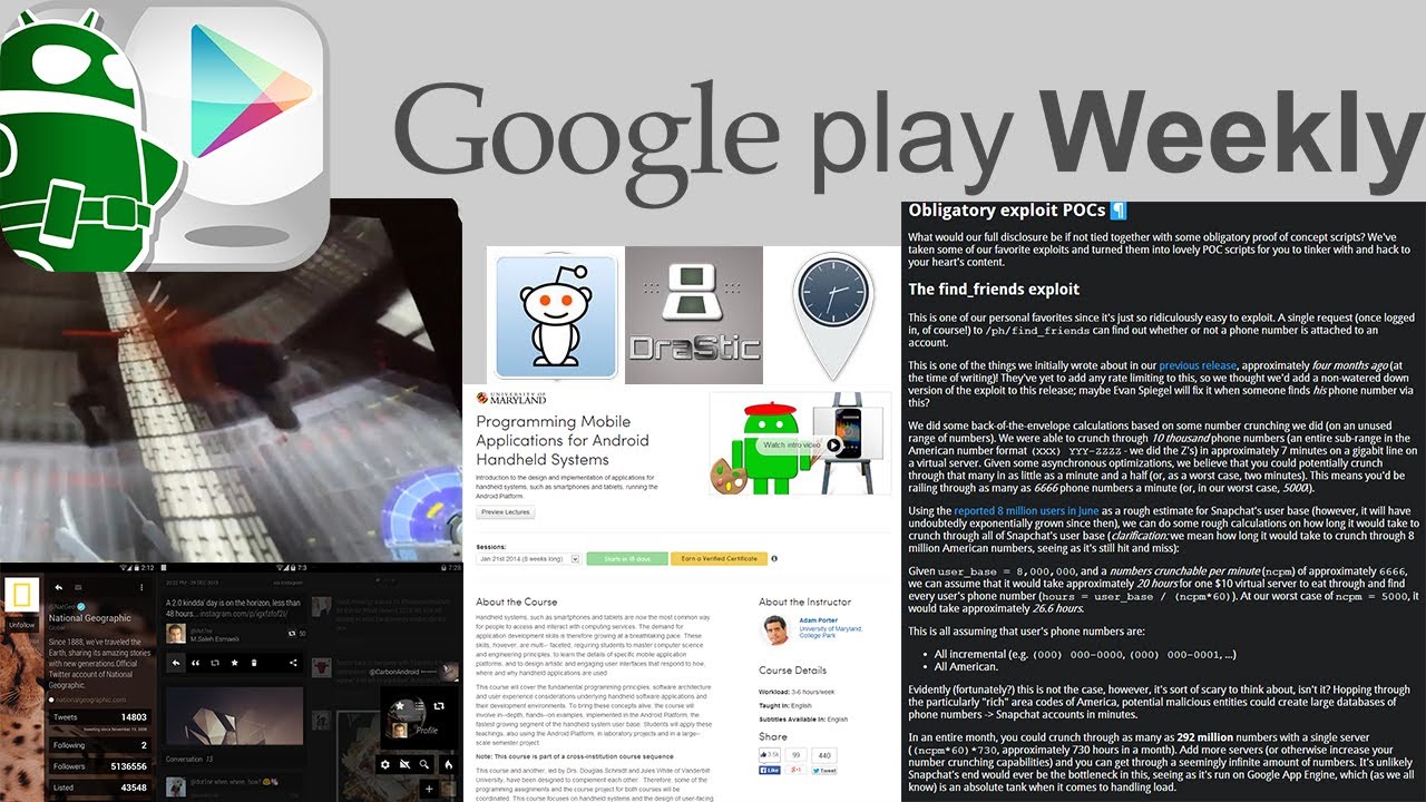 Text your appliances, Jedi Academy is out (sort of), free Android developer classes - Google Play We