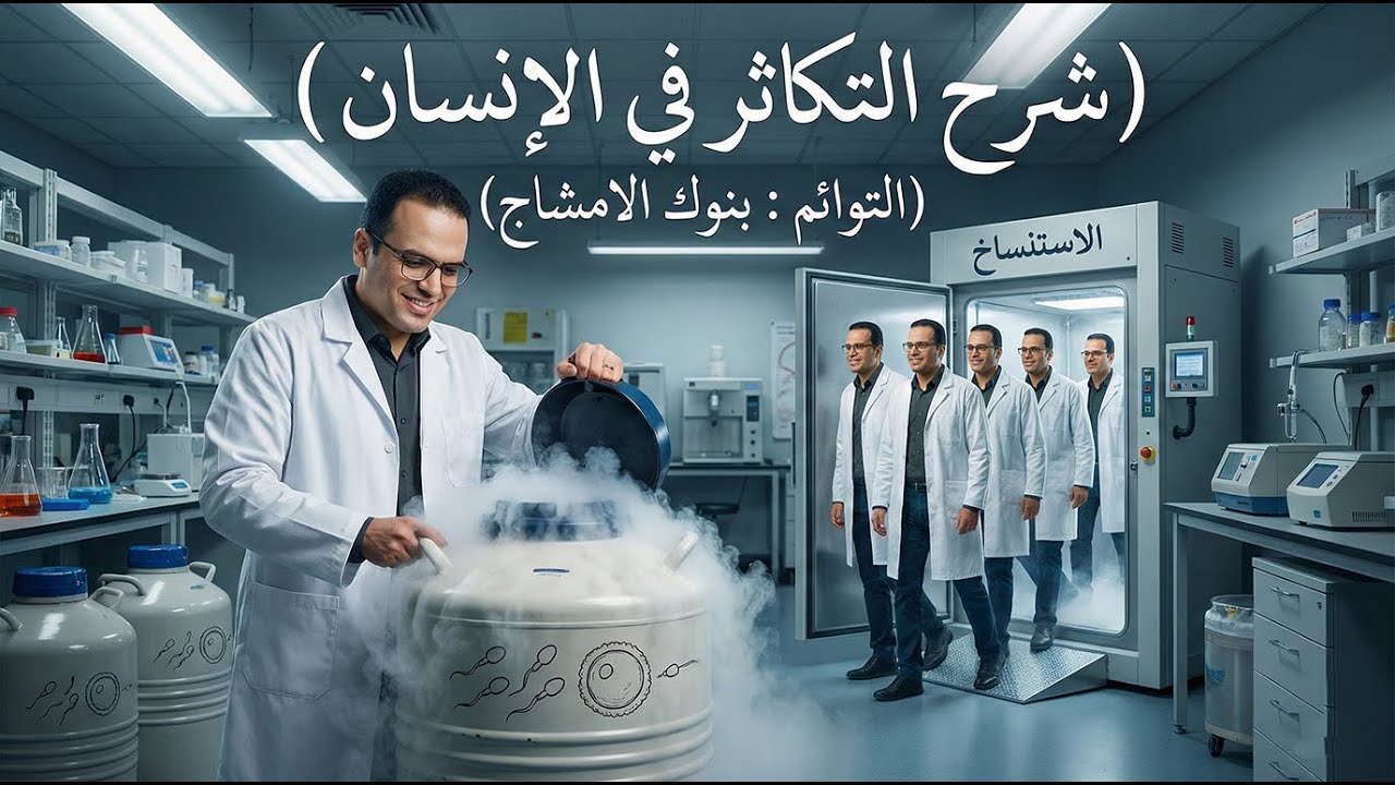 شرح التكاثر في الانسان من التوائم الى بنوك الامشاج