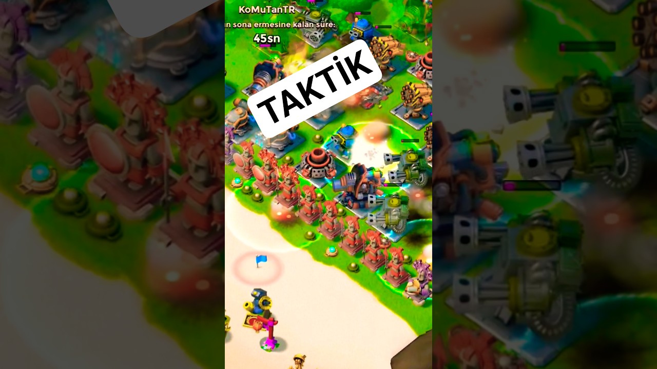Sadece Er Bullit ile TAKTİK Boom Beach