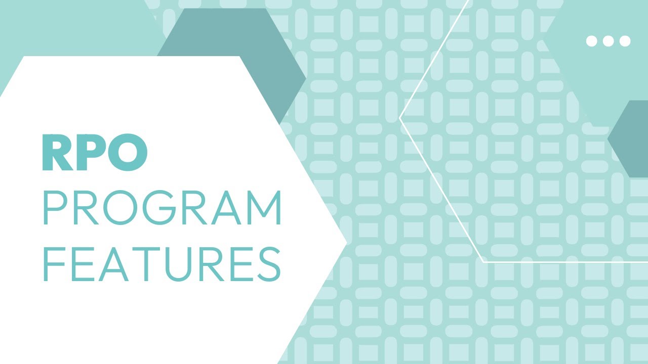 RPO Program Features & Essentials