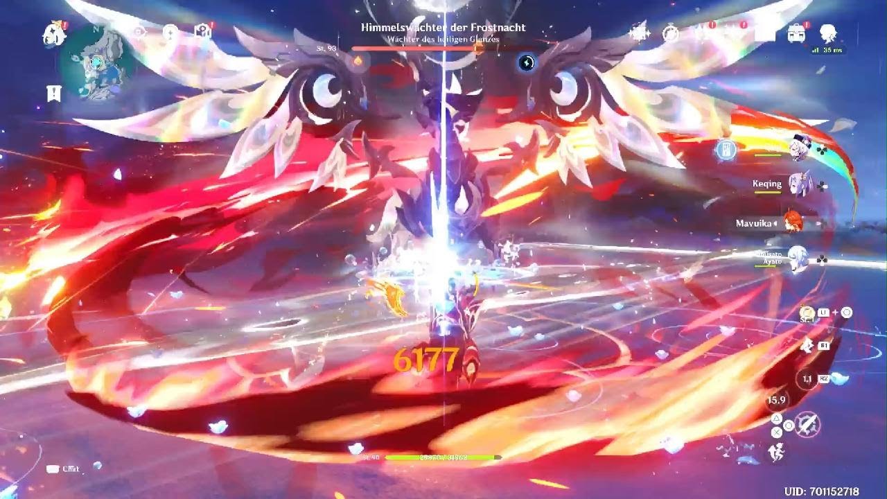Genshin Impact Himmelswächter der Frostnacht