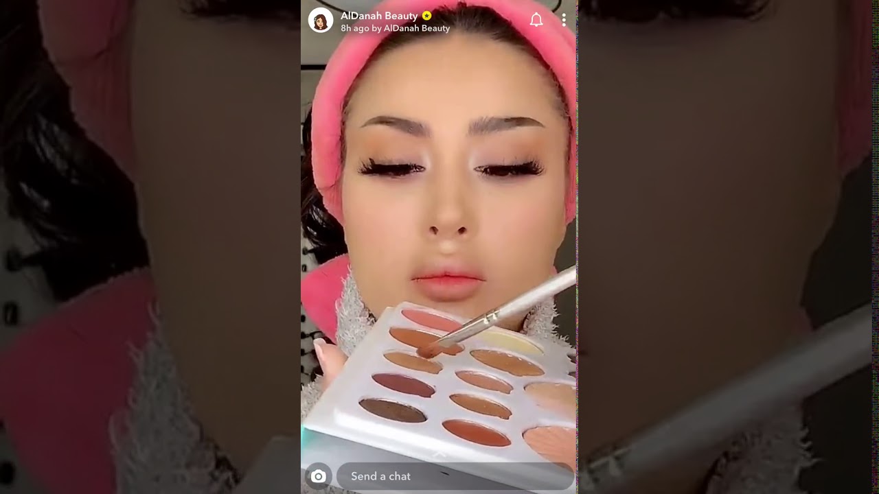 الدانه مودل ميكب تتوريال خيال من باليت الجديد اوفرا مناسب للطلعات