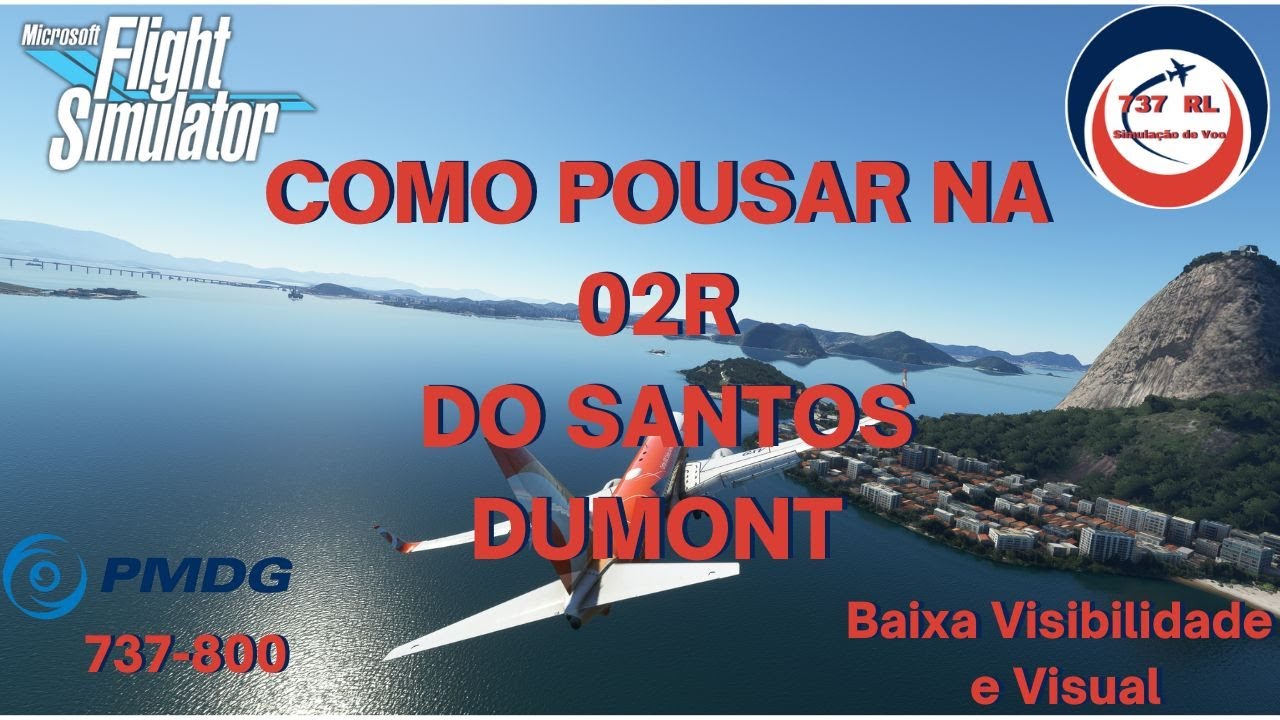 ✈✅ [2023] Pouso na 02R no Santos Dumont