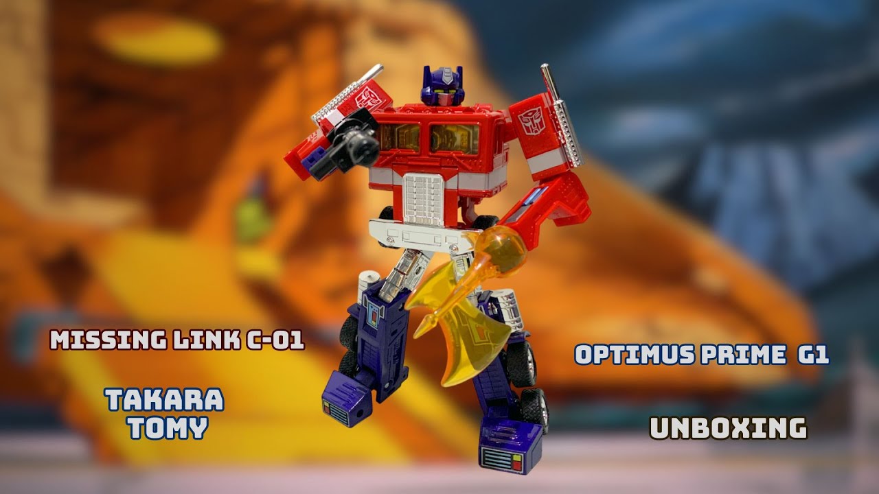 Missing Link C-01 | Optimus Prime Retro G1 | Unboxing