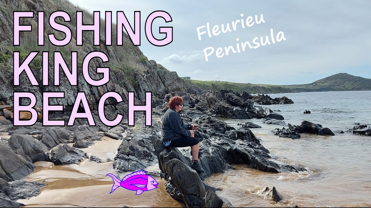 Fishing Kings Beach on the Fishing Fleurieu Peninsula, South Australia