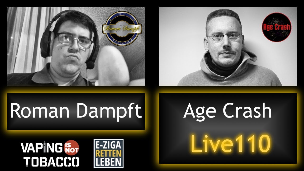Age Crash & Roman Dampft Live #110 Full HD