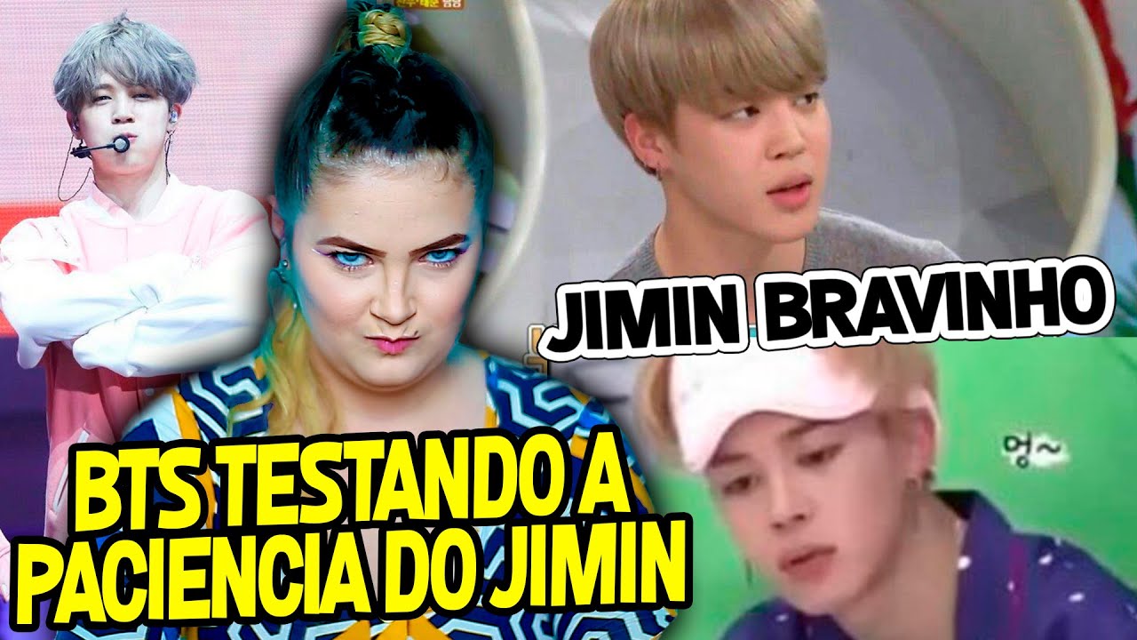 REAGINDO A BTS - QUANDO JIMIN PERDE A PACIÊNCIA POR CAUSA DO BTS