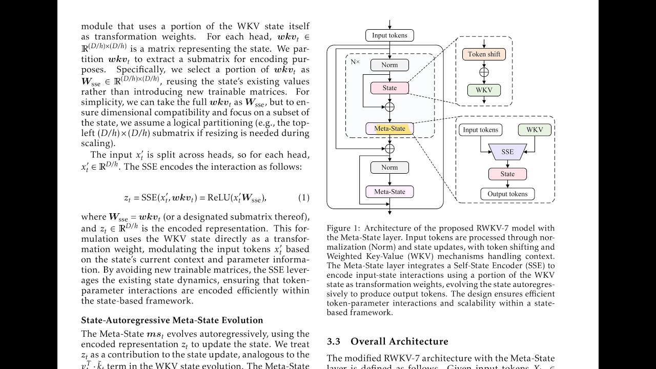 Millions of States: Designing a Scalable MoE Architecture with RWKV-7 Meta-learner