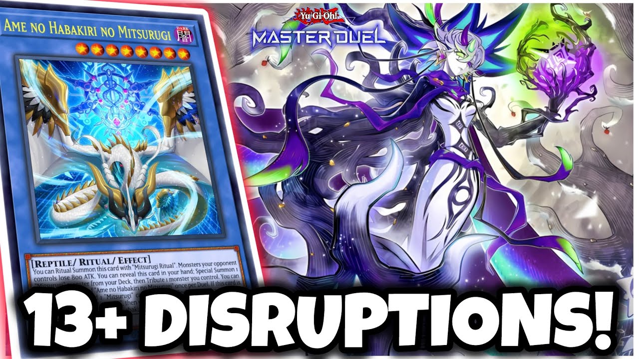 13 DISRUPTIONS | WHITE FOREST MITSURUGI | CRAZY DECK!