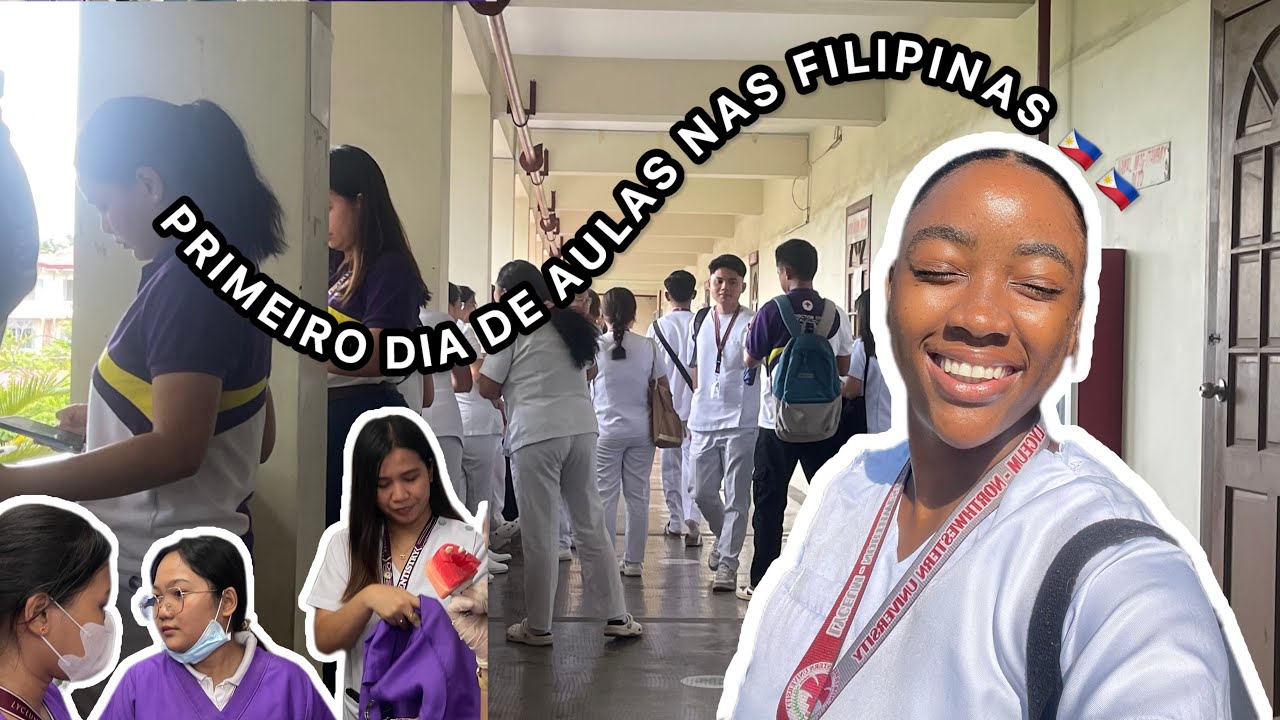 MEU PRIMEIRO DIA DE AULA NAS FILIPINAS |2025