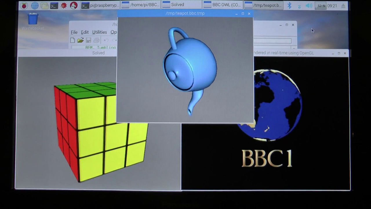 3D animations on Raspberry Pi