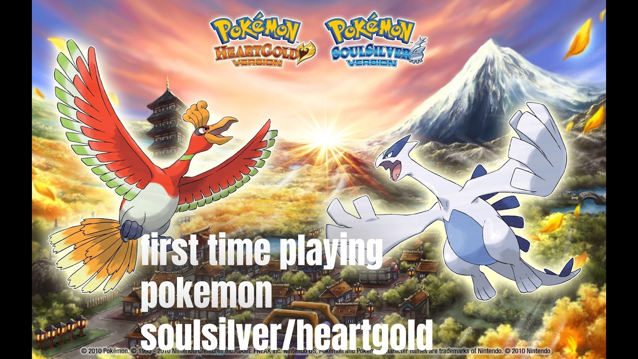 part 2!! POKECUZZOS PLAY POKEMON HEARTGOLD/SOULSILVER FOR THE FIRST TIME!!!