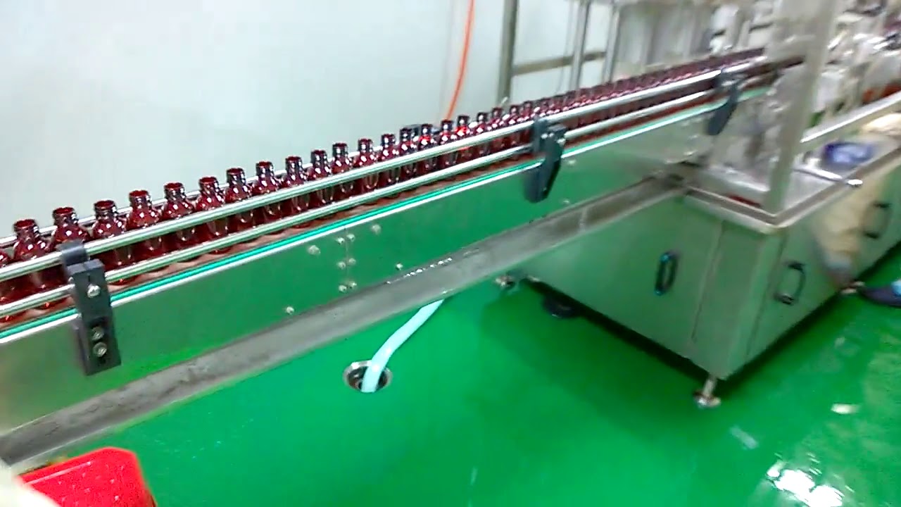 Automatic Pharmaceutical Syrup Filling Machine