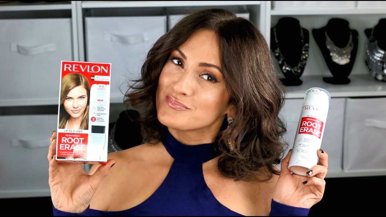 Goodbye Gray! PERMANENT ROOT ERASE @Revlon