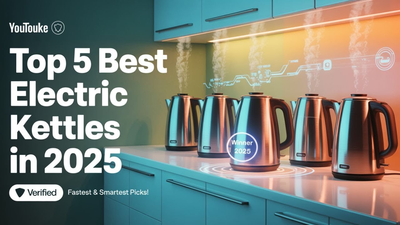 **Top 5 Best Electric Kettles In 2025 | Premium Picks for Tea & Coffee Lovers**