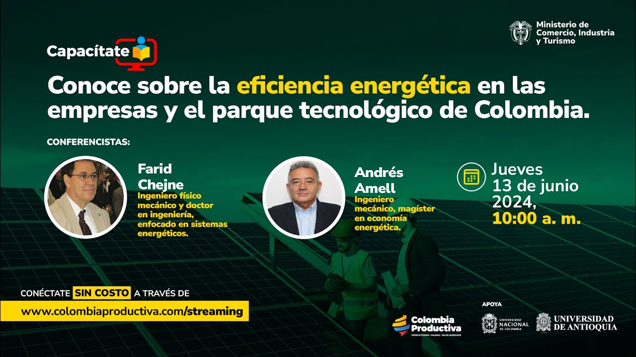 Capacítate: conoce sobre la eficiencia energética en las empresas