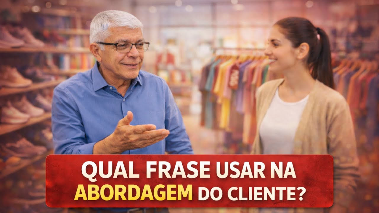 Qual frase usar quando o cliente entra na loja? || Dicas de Vendas