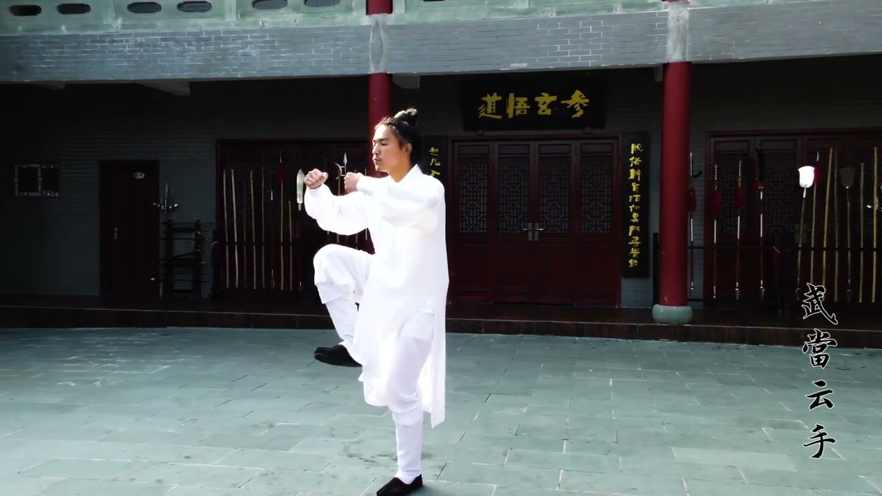 武当鹤形桩：通过筋骨运动，达到对脏腑、经络、气血的锻炼