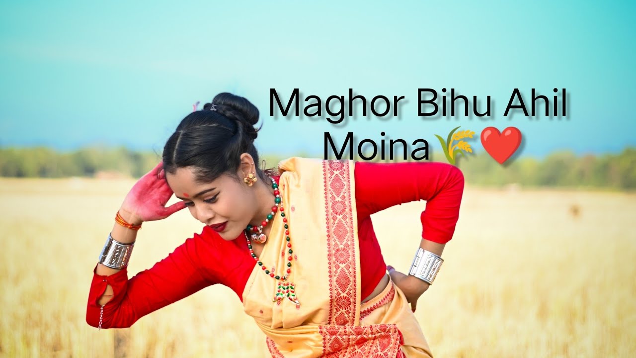 Maghor Bihu Ahil🌾❤️Dance Cover by Snigdha||Edit by Ayush rai Crafted by Nayan Da Credit goes Adi deb