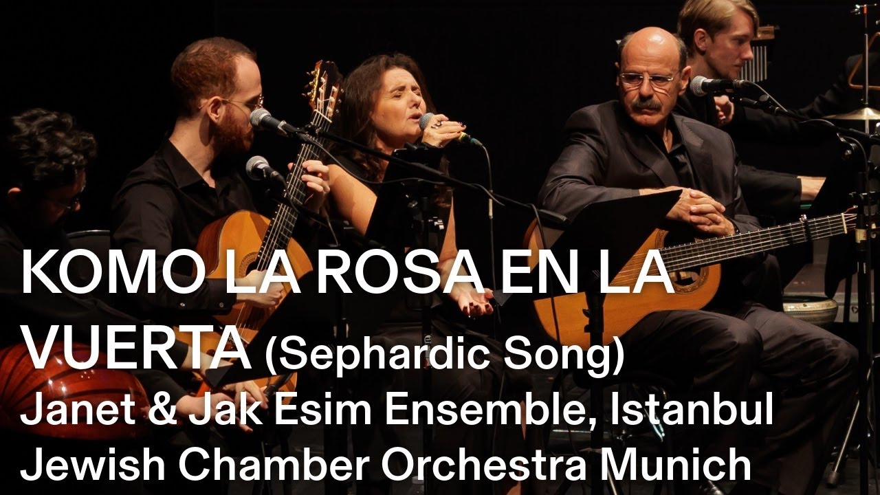 KOMO LA ROSA EN LA VUERTA - Sephardic song (Janet & Jak Esim Ensemble | JCOM | D. Grossmann)