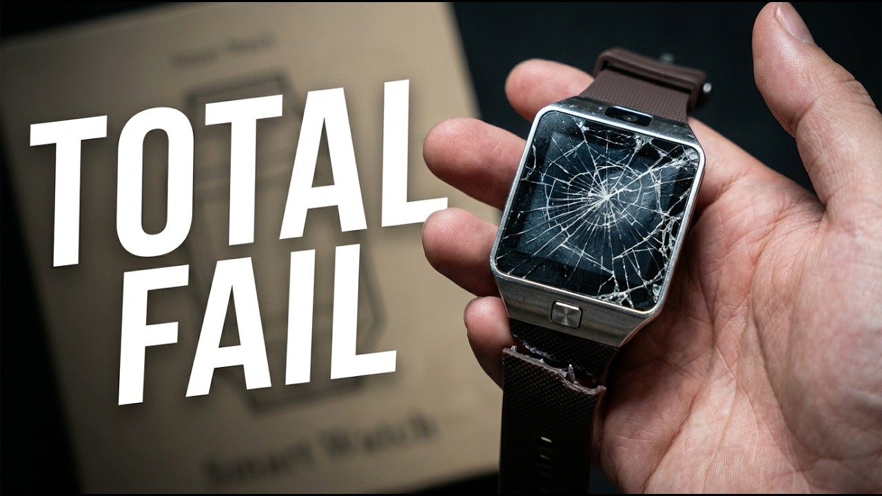 TOTAL FAIL of DZ09 Smartwatch