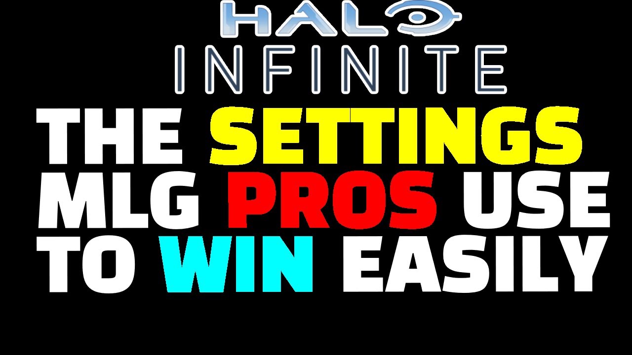 The BEST VIDEO Settings PROS USE in Halo Infinite Updated for 2022!