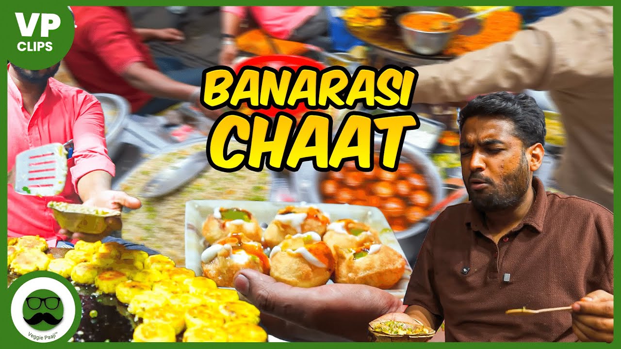 Gopi Chaat Bhandar in Varanasi | Chura Matar Banaras | Veggie Paaji Clips