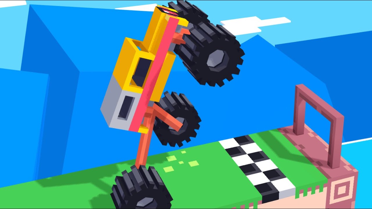 Fancade  drive mad monster monstertrucks gameplay video game 65